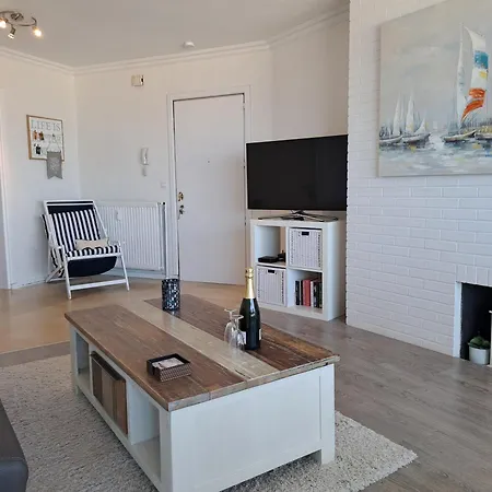 Apartament Raversijde With Seaview